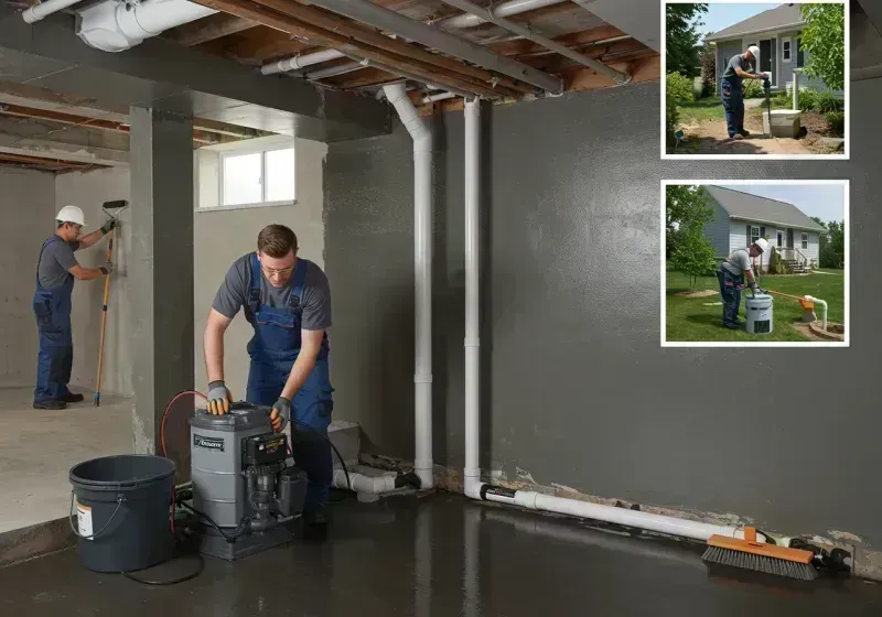 Basement Waterproofing and Flood Prevention process in Etowah, NC